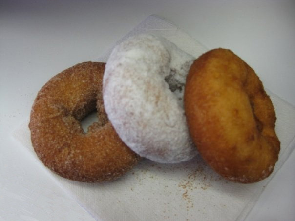 All three kinds of donuts